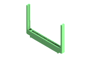 337-019-520-668 - EDAC Card Edge Connector